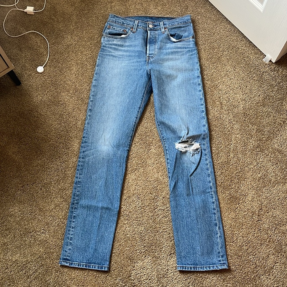 ❤️Levi's Blue Skinny Jeans Classic Fit